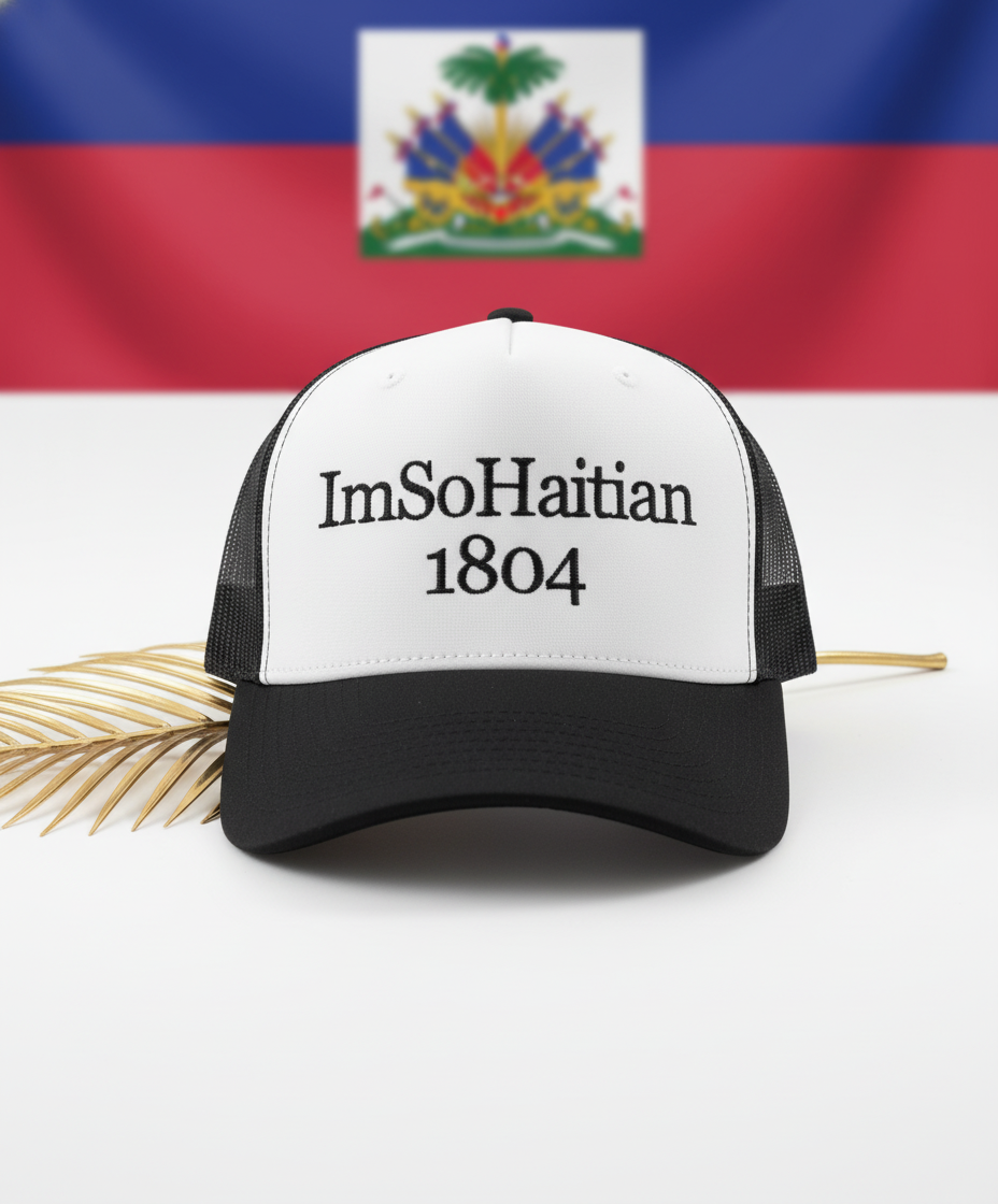 Noir and Blanc Snapback Hat