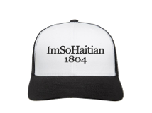 Noir and Blanc Snapback Hat